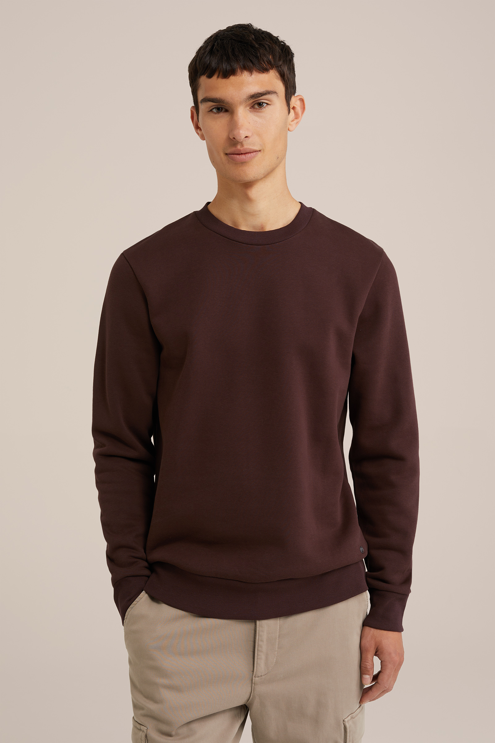 sweater WE Fashion Donkerbruin