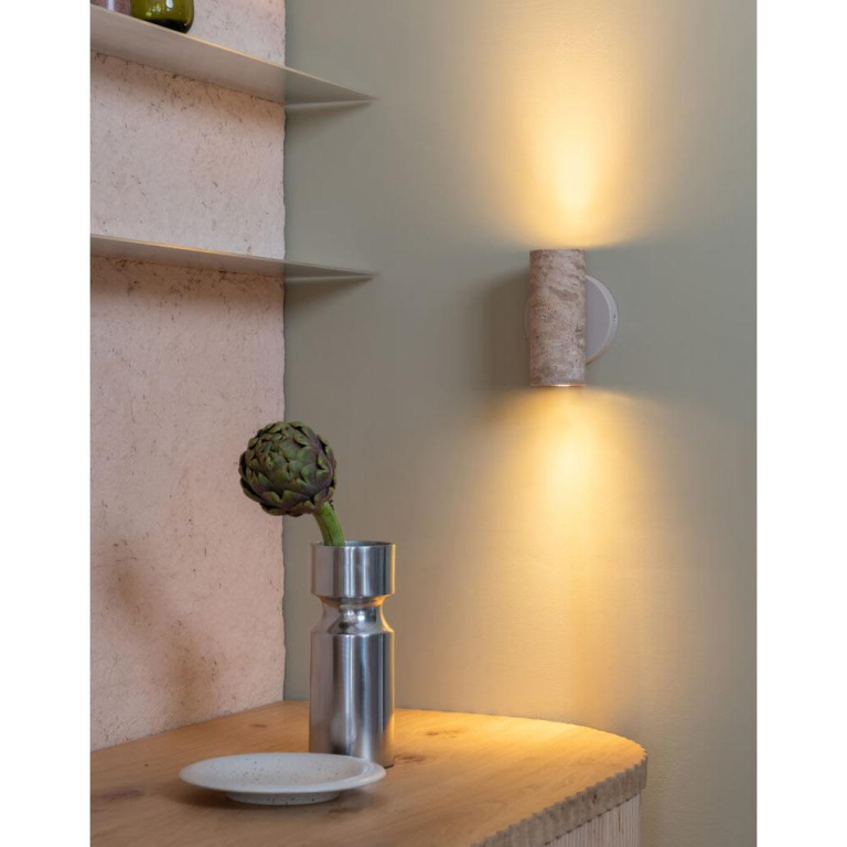 It's about Romi Tivoli wandlamp marmer bruin