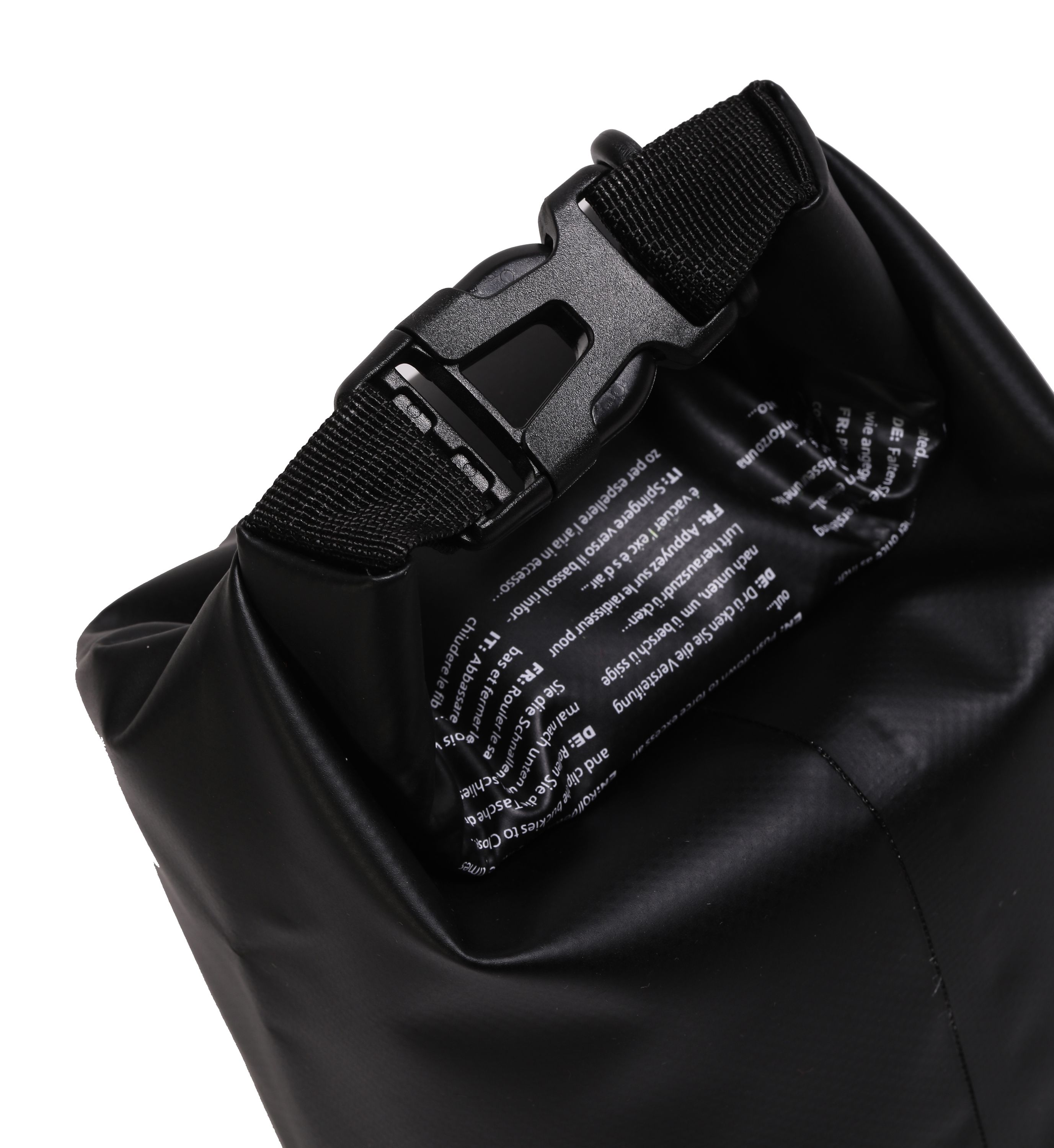 Dry Bag Tasche wasserdicht schwarz 3L