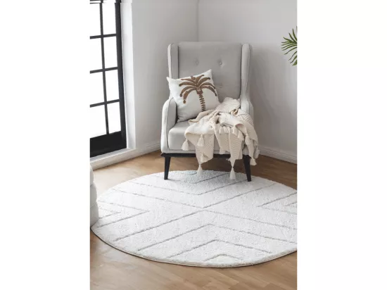 Tapis berbère shaggy crème MARRAKECH 362 Crème 160*160