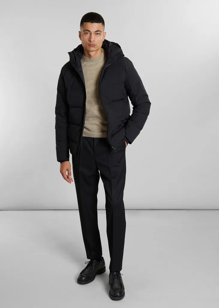 Pull col rond en laine Shetland L'Exception Paris