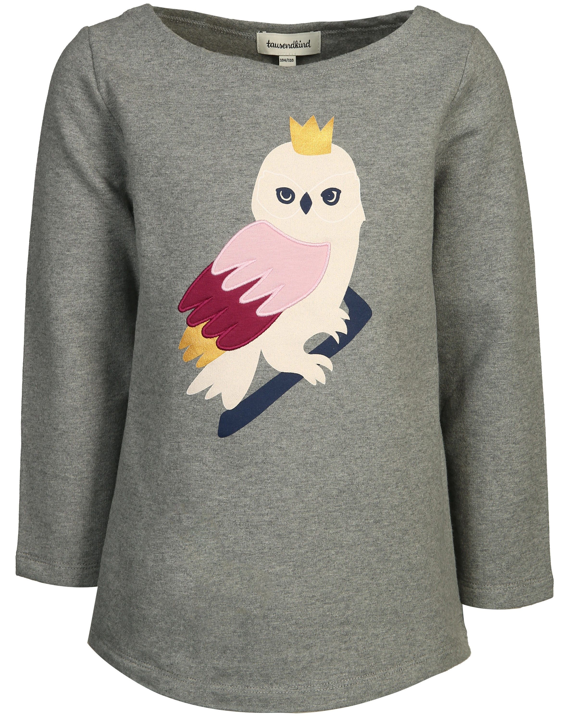 Sweatshirt ZAUBEREULE in grau