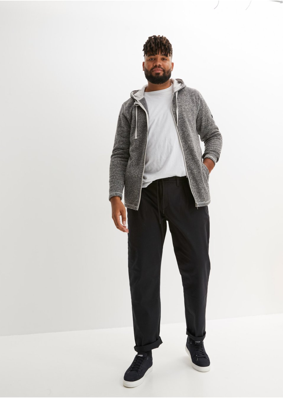 Veste en maille polaire