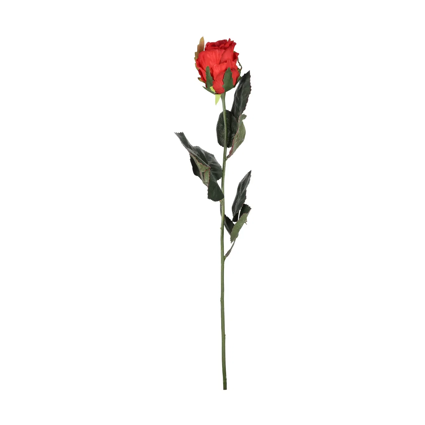 Rose snitt kunstig Høyde 43 cm