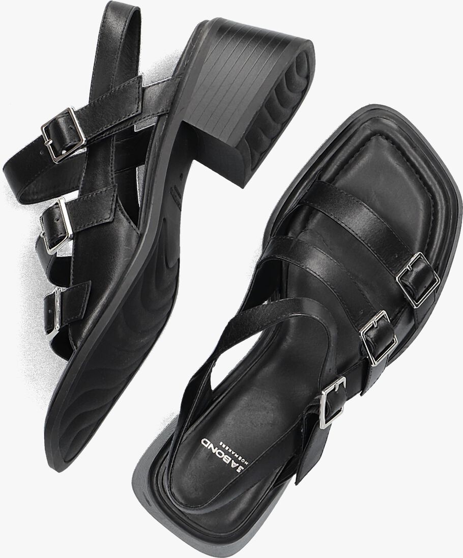 VAGABOND SHOEMAKERS zwarte vagabond shoemakers sandalen ines 001
