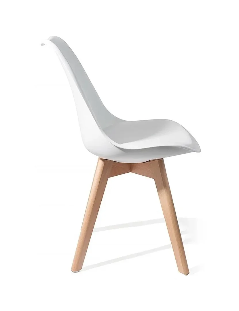 Pack of 4 Kiki Evo White Chairs