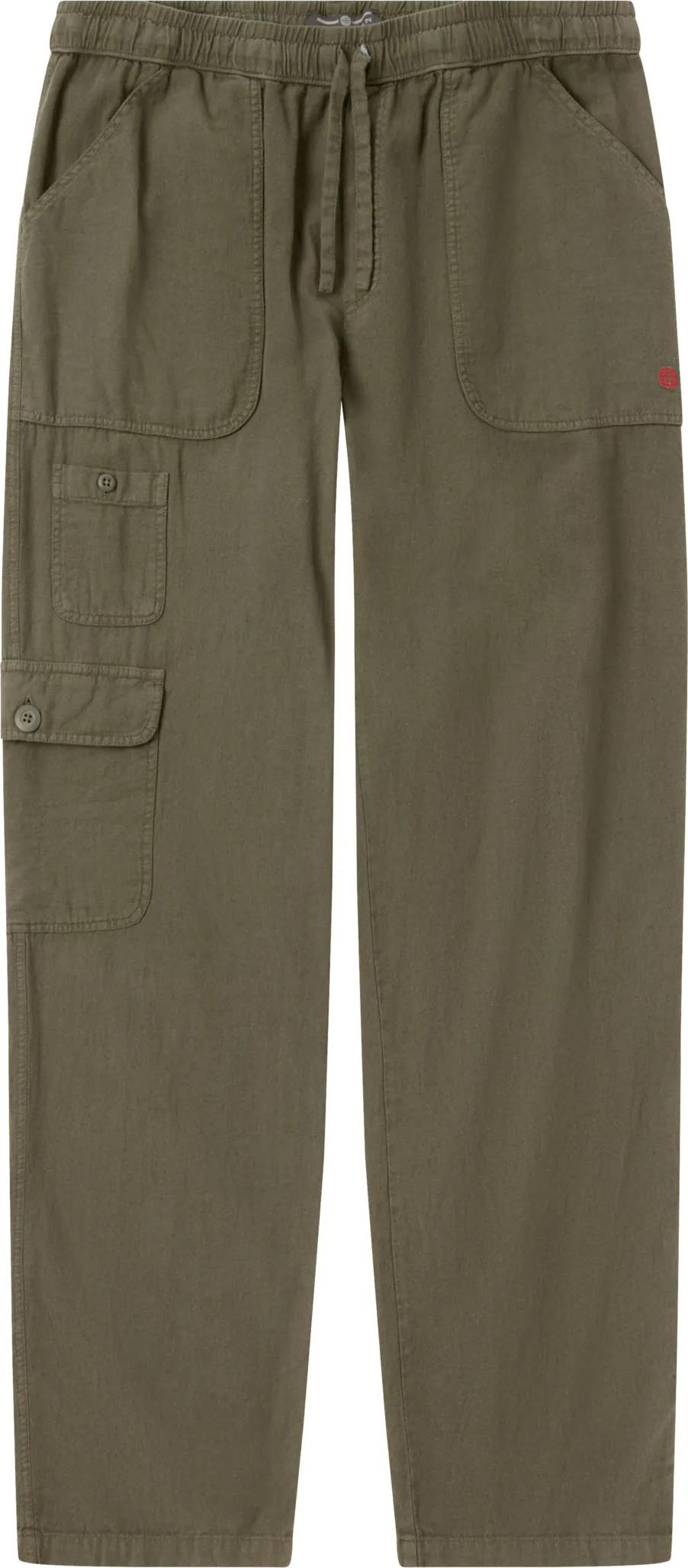 Traveller's Linen Pants Herre 450/Olive