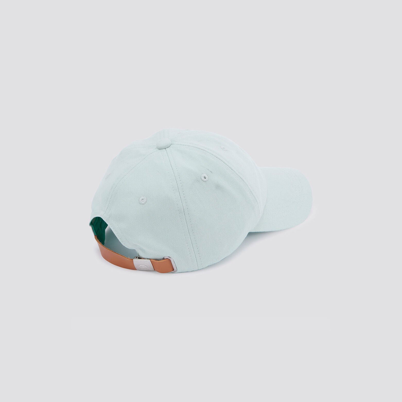 Casquette unie Bleu turquoise