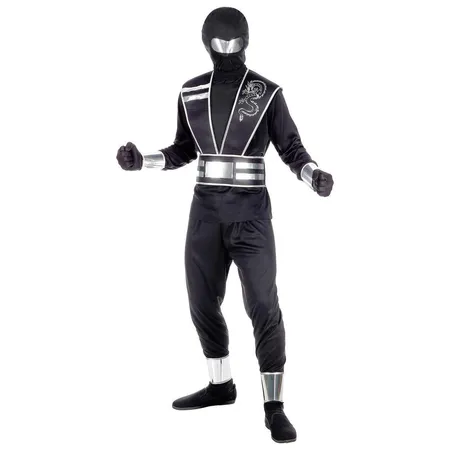 Widmann Kinderkostüm Mirror Ninja, Größe 128