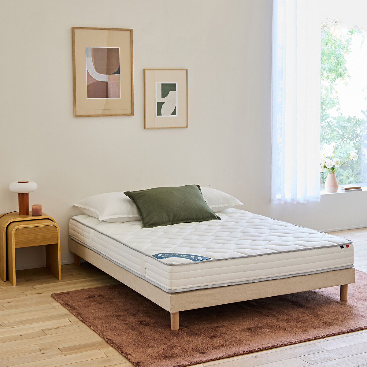 LA REDOUTE INTERIEURS<br>Colchão em espuma HR + espuma viscoelástica, alto conforto