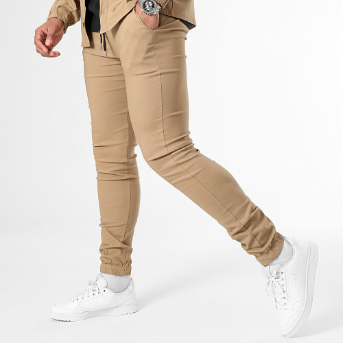 Ensemble Surchemise Et Jogger Pant 1070521 Beige