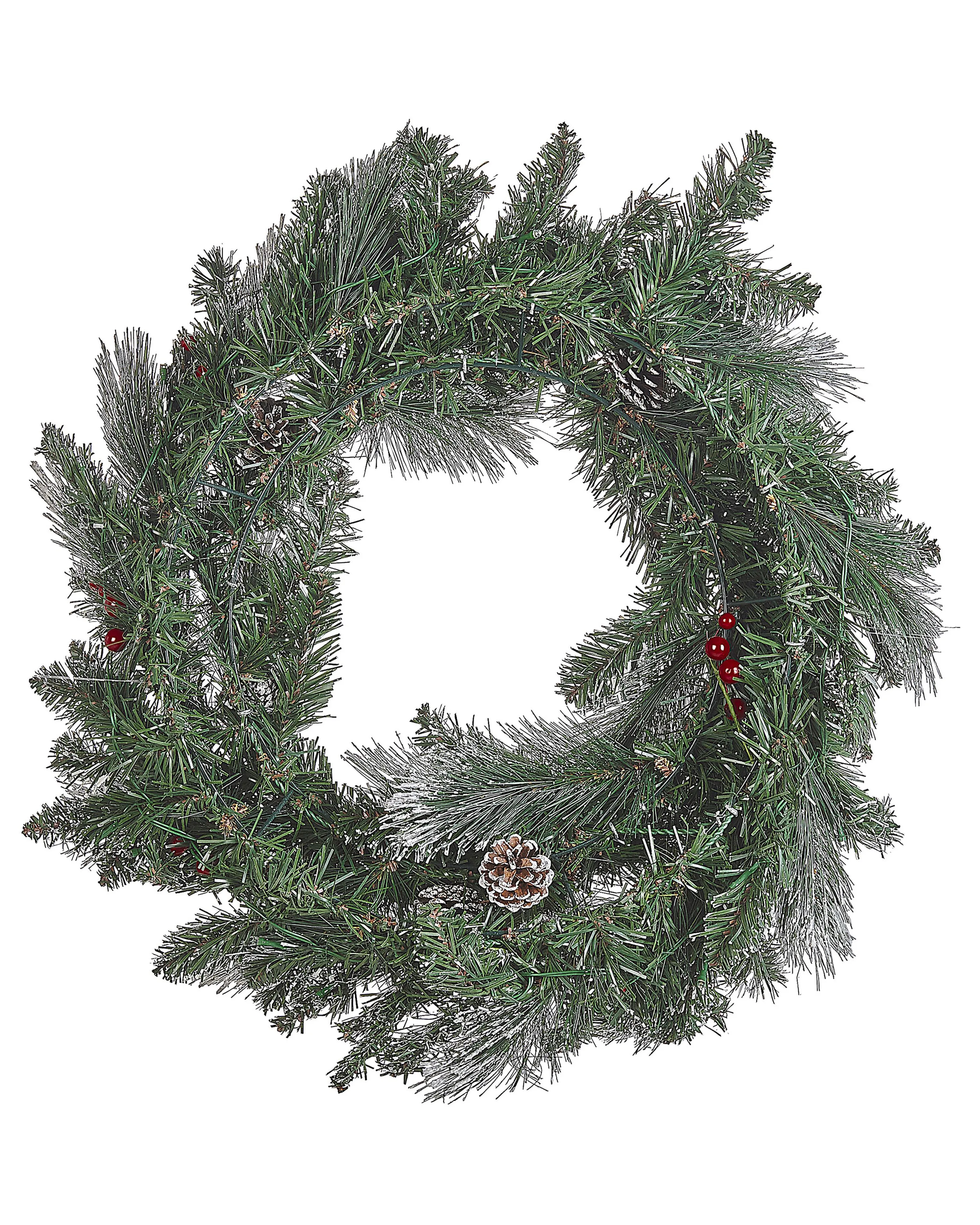 Kerstkrans LED WAPTA Groen 40 cm