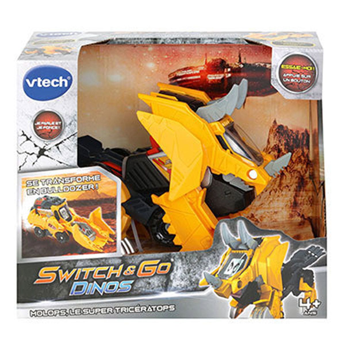 Switch & go dinos :  Molops super triceratops