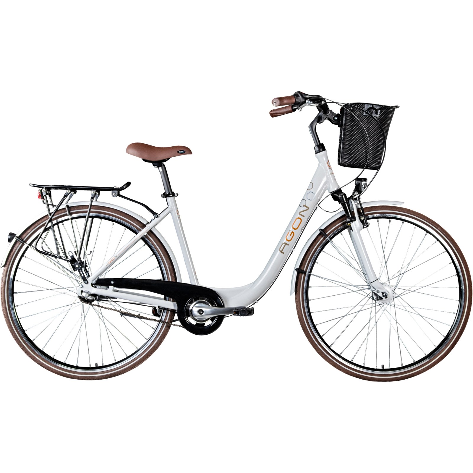 Zündapp City Bike AGON Unisex 28'' - weiß - 48 cm Rahmenhöhe