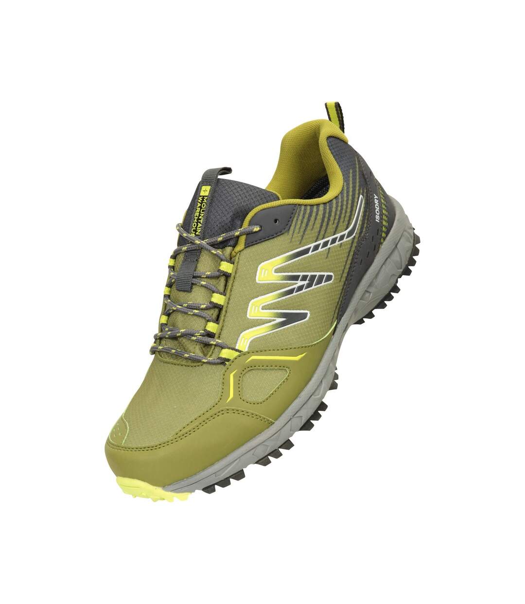 Mountain Warehouse - Baskets ENHANCE TRAIL - Homme (Vert citron) - UTMW1318