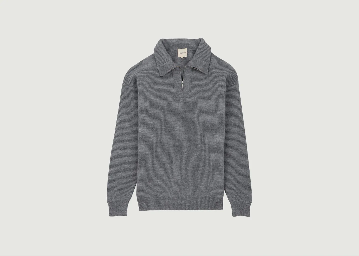 Pull en laine bio col camionneur Jasper noyoco