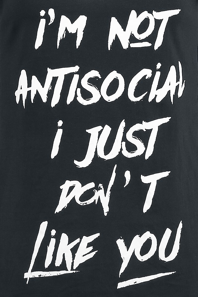 Not Antisocial | Slogans Top