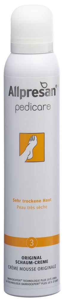 ALLPRESAN pedicare 3 Fuss Schaum Schaum sehr trockene Haut 200 ml