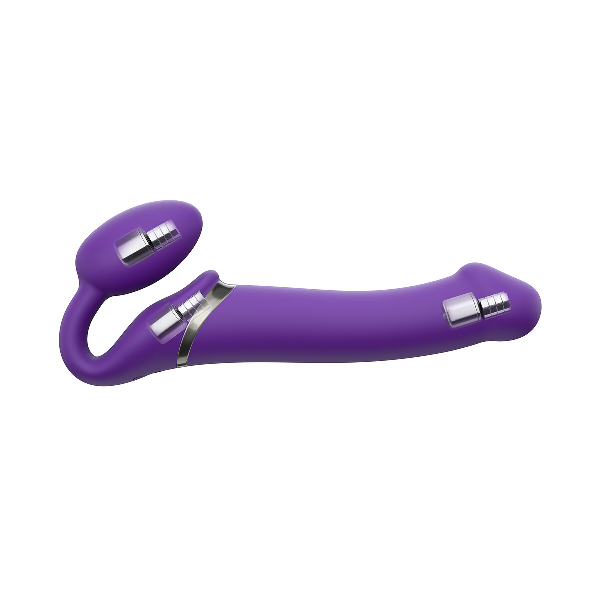 STRAP-ON-ME<br>Vibrador Strap On com 3 motores tamanho M