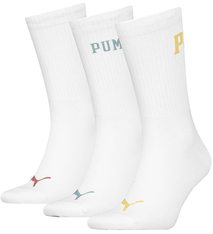 Puma Socken - 3er-Pack - Regular Crew - White Kombination