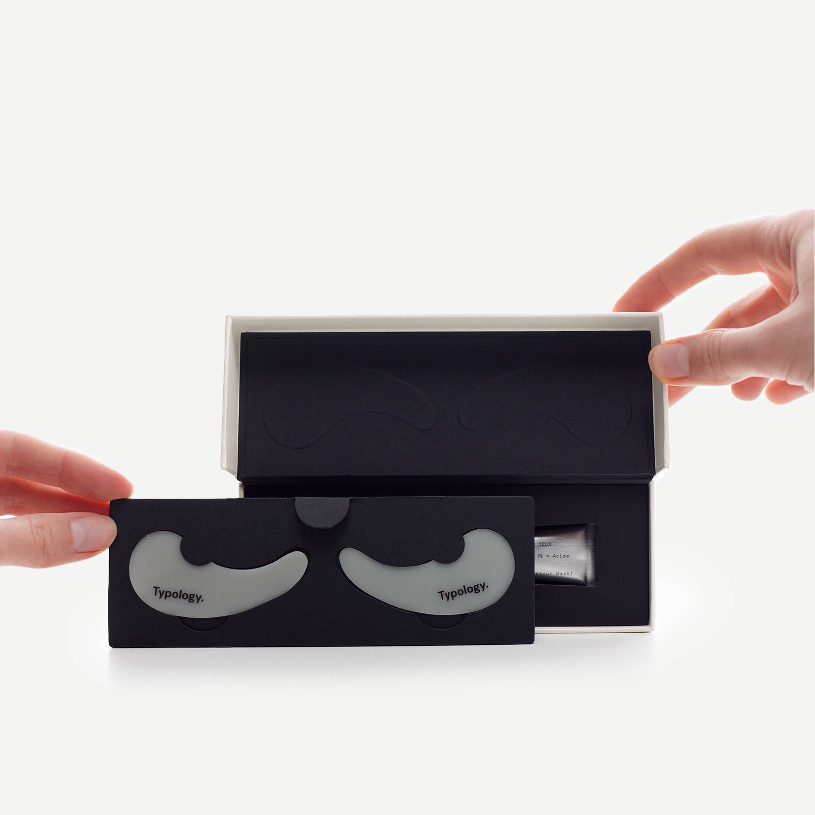 L74 - Coffret masque contour des yeux lissant<br>Collagène végétal 1% + Acide polyglutamique
