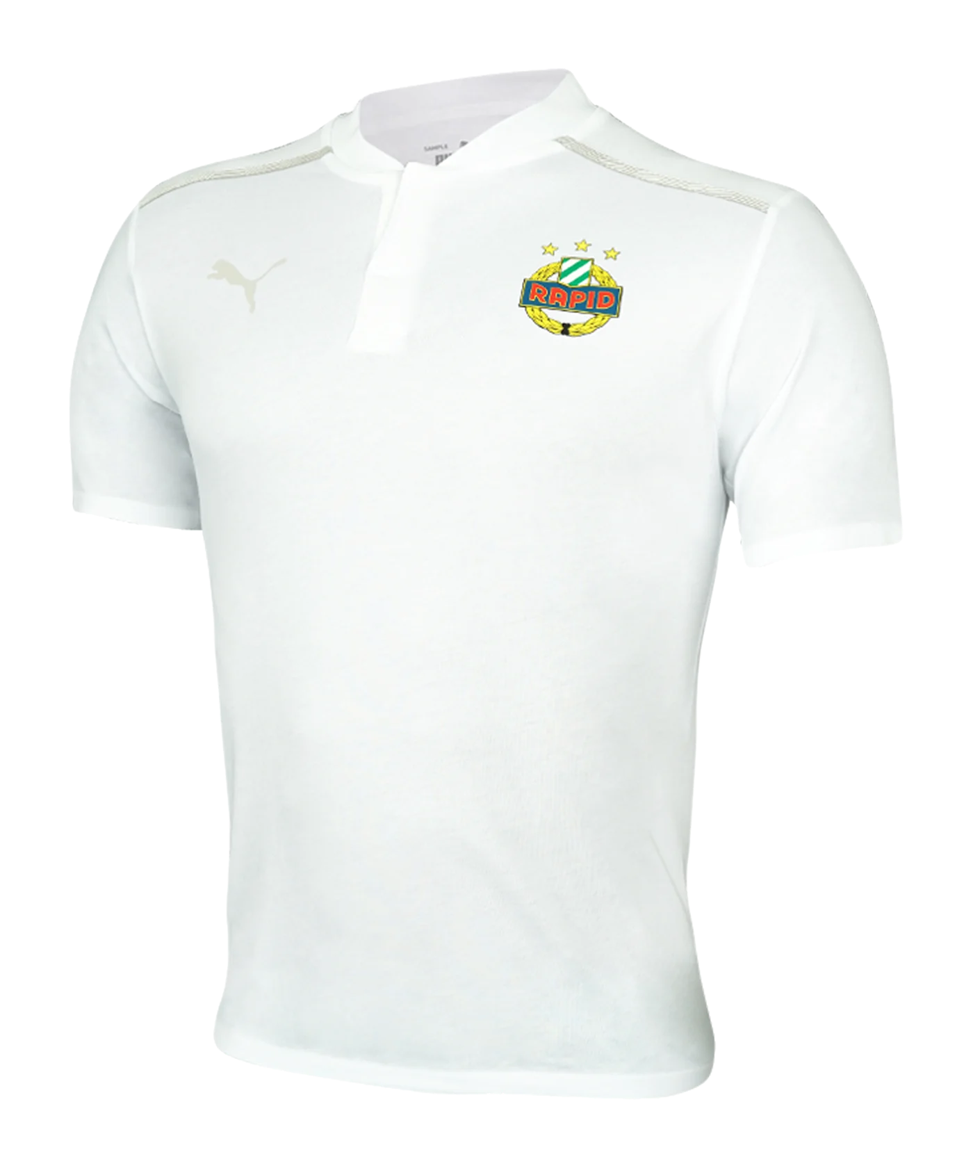 PUMA SK Rapid Wien Polo Shirt Casual Weiss F04