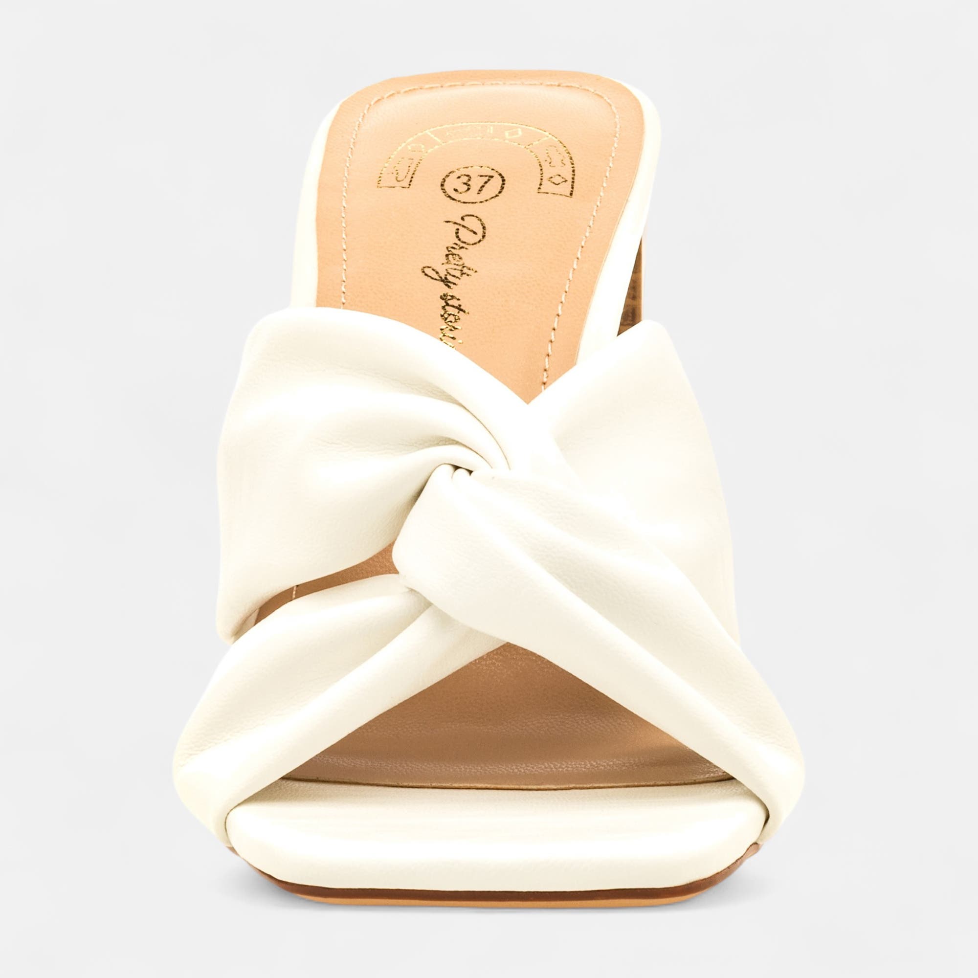 Mules à talon Femme blanc