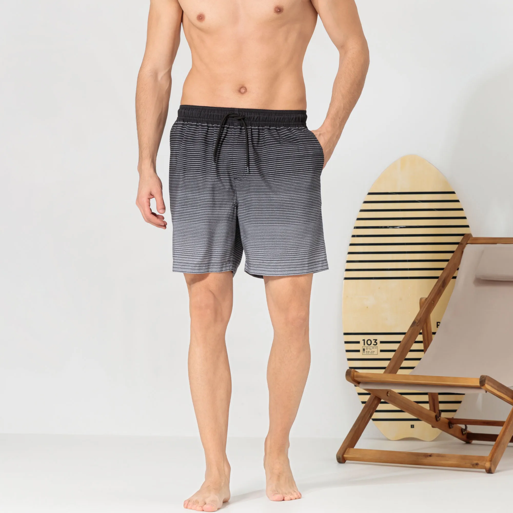 Herren-Badeshorts in tollem Design