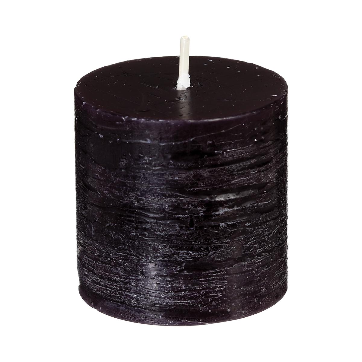 BOUGIE VOTIVE OLIA NOIR D.4.5CM X4 PIECES