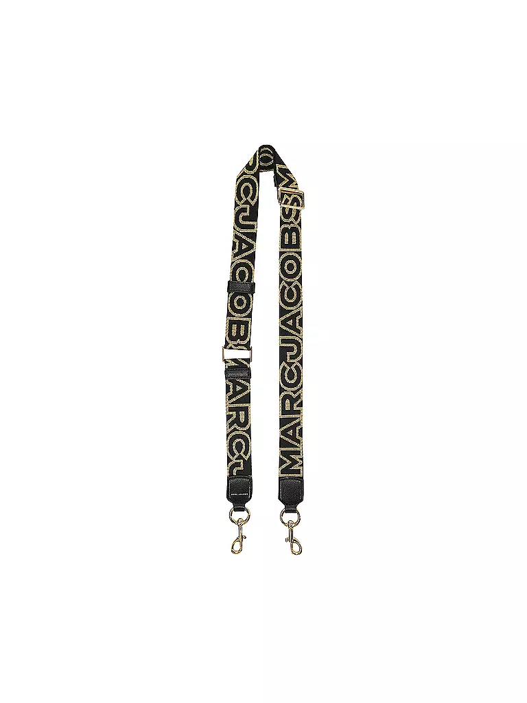 MARC JACOBS Schulterriemen THE THIN SNAP  schwarz
