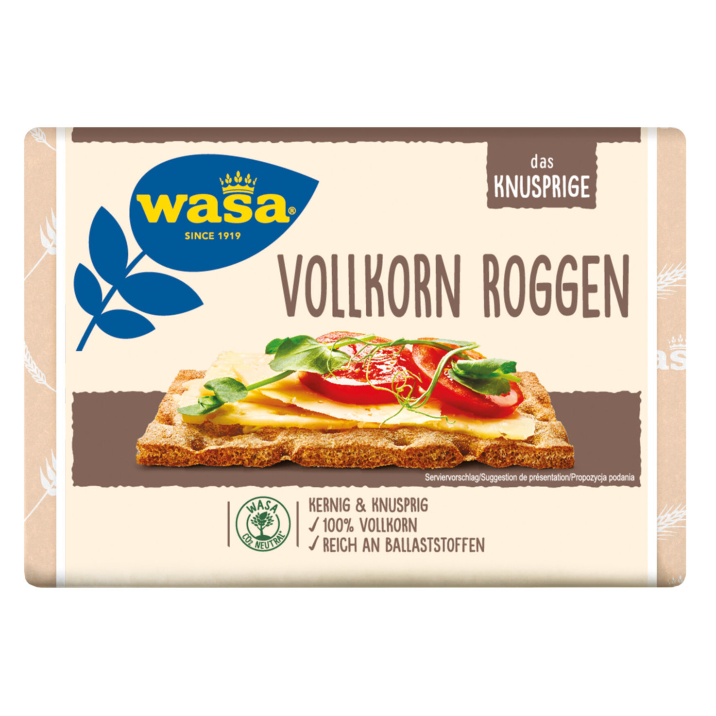 Wasa Knäckebrot Vollkorn