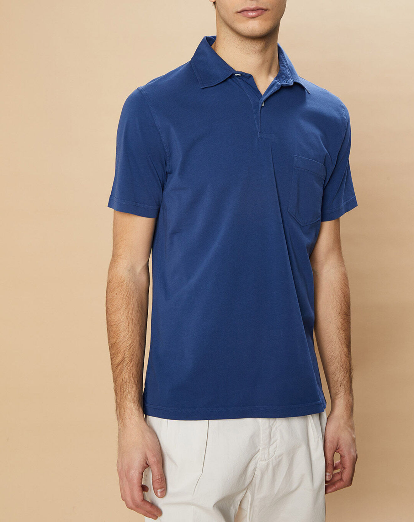 Hartford Polo Jersey worker bleu