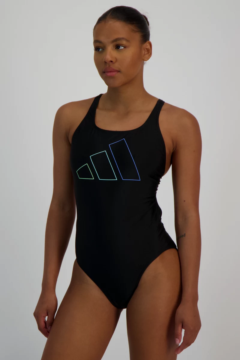 adidas Performance Big Bars Damen Badeanzug