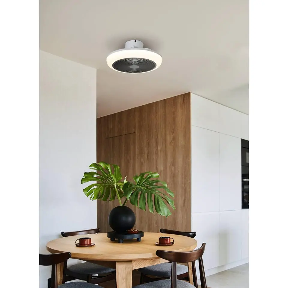 EGLO Sayulita 1 Plafondlamp met ventilator - 46 cm - Wit
