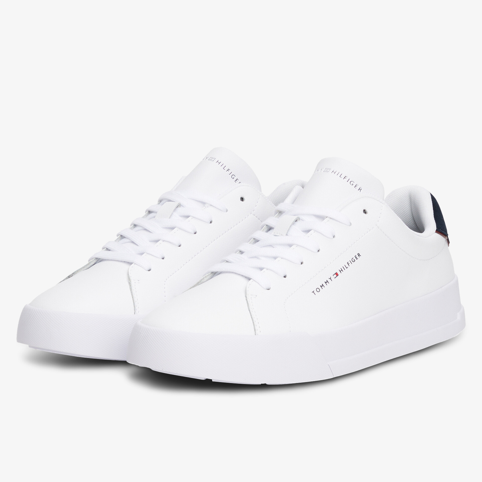 TOMMY HILFIGER Herren Sneaker Low weiß