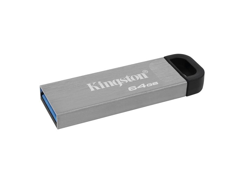 Kingston USB-Stick DataTraveler Kyson 64 GB USB-Stick mit 64 GB Speicherkapazität und 200 MB/s Lesegeschwindigkeit