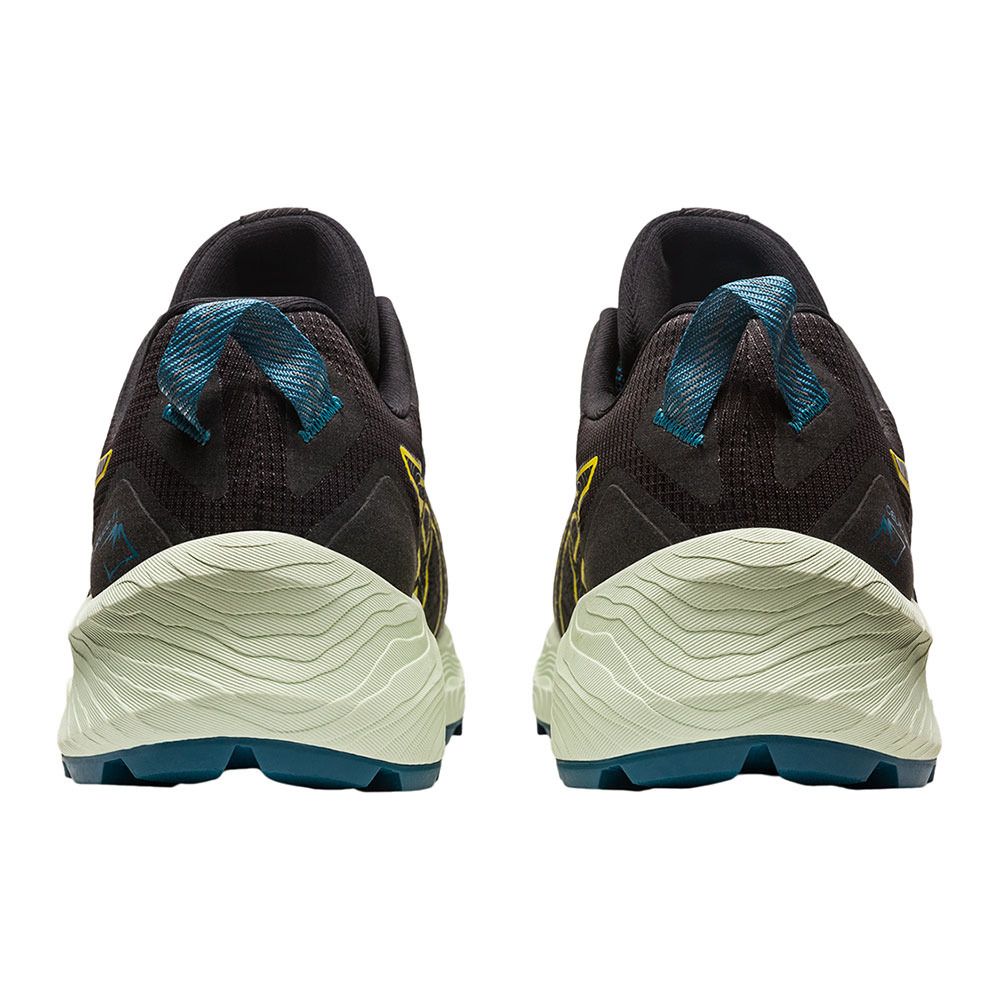 Asics GEL TRABUCO 11 GTX - Chaussures trail Homme black/golden yellow