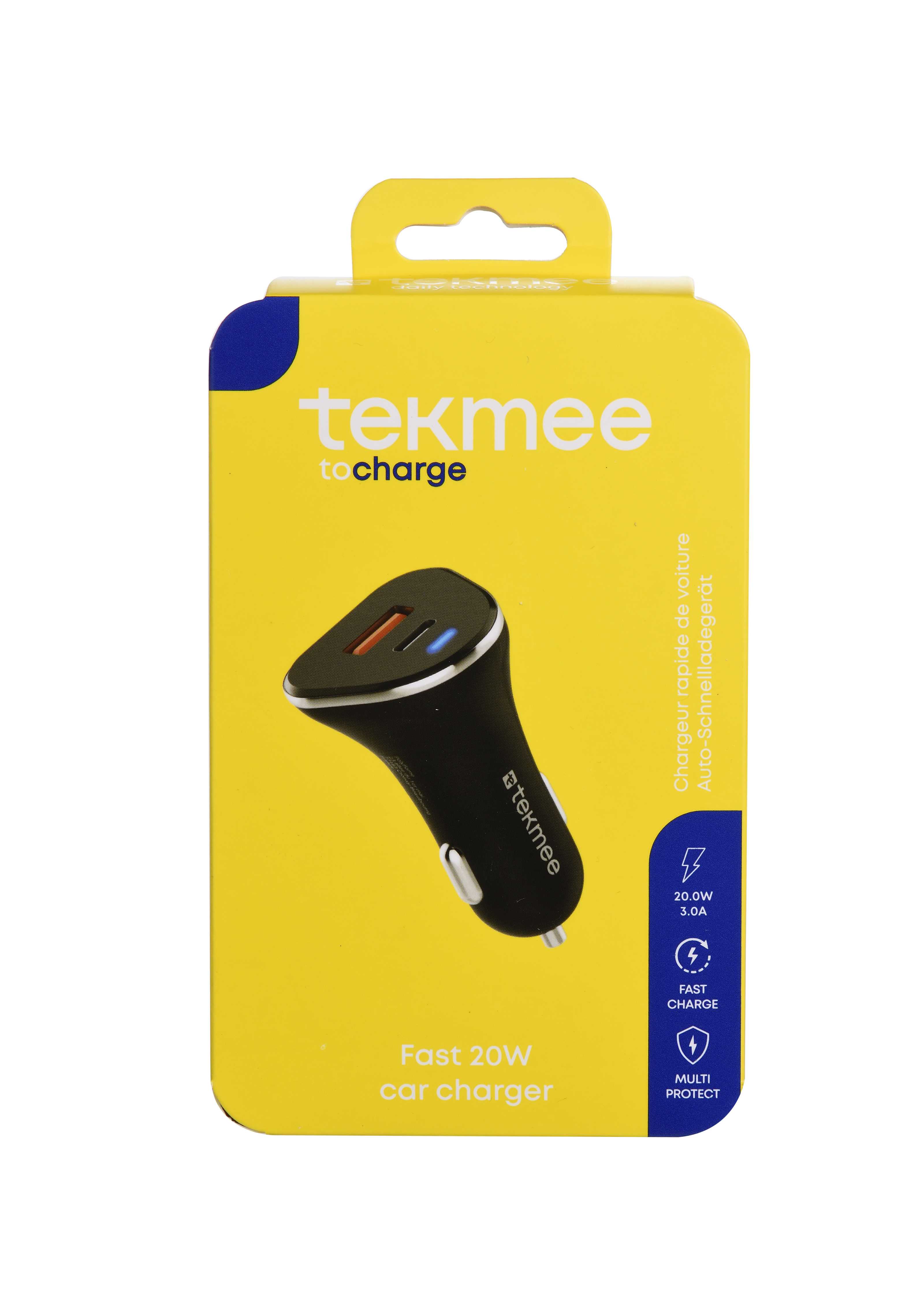 Auto USB-Ladegerät Typ-C/A 20W
