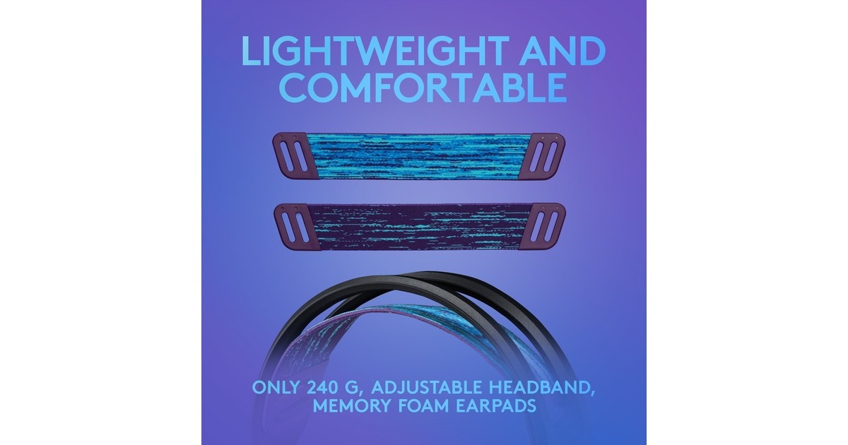 LogitechG335 Wired over-ear gaming headset  (Zwart, Pc, PlayStation 4, PlayStation 5, Xbox One, Xbox Series X|S, Nintendo Switch)
