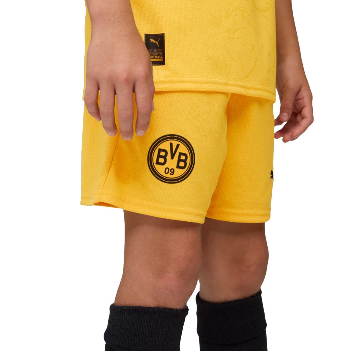 Calções Puma BVB Borussia Segundo Equipamento 2025-2026 Criança