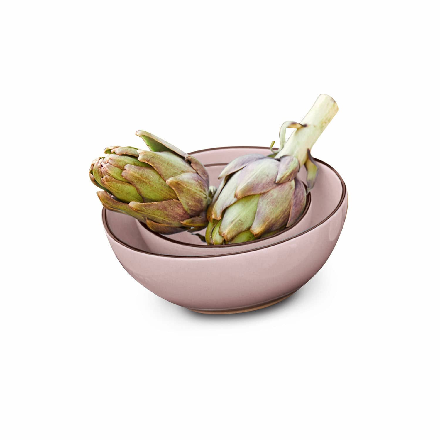 Schüssel 2er Set Biarré rosa