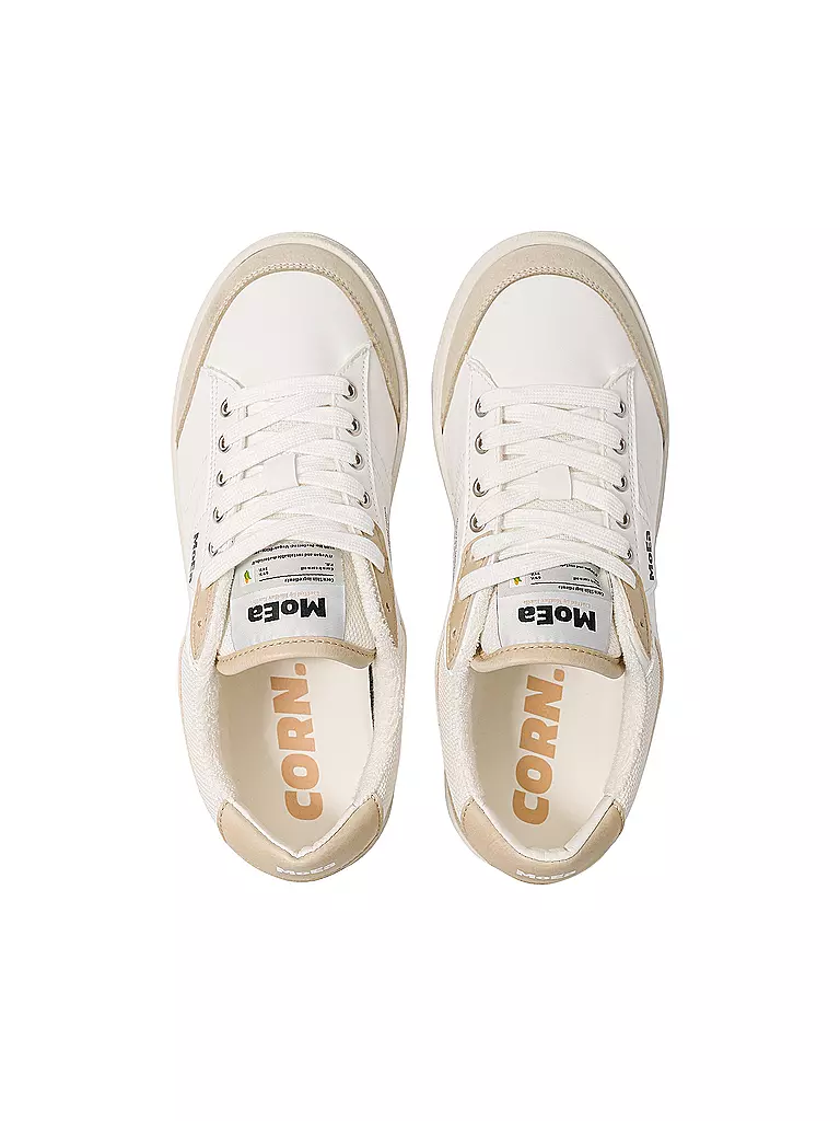 MOEA Sneaker CORN SKIN weiss