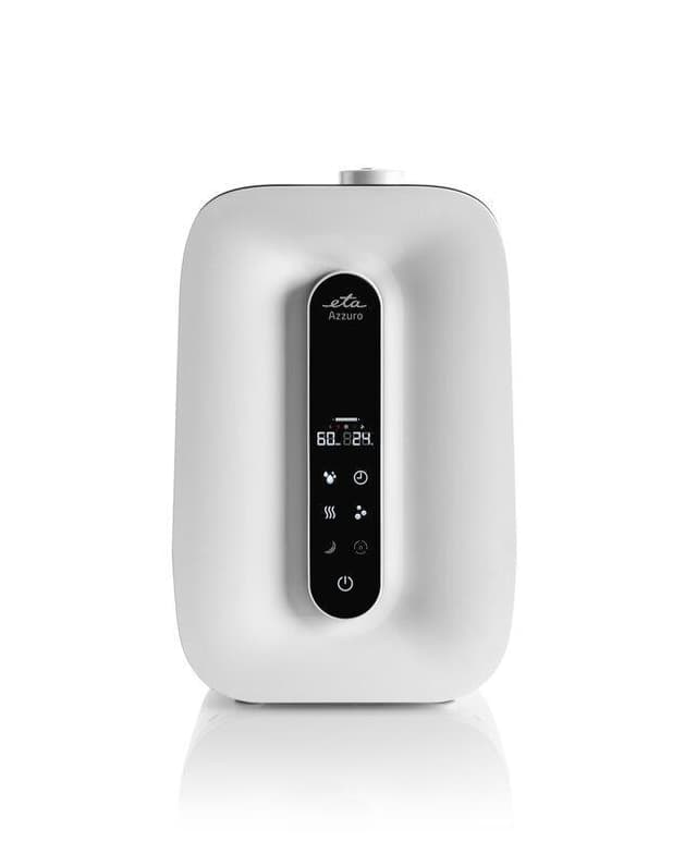 ETA luftfugter ETA062690000 Azzuro stativ, 125 m³, 115 W, vandtank kapacitet 7,6 L, ultralyd, befugtningskapacitet 400 ml/time, hvid