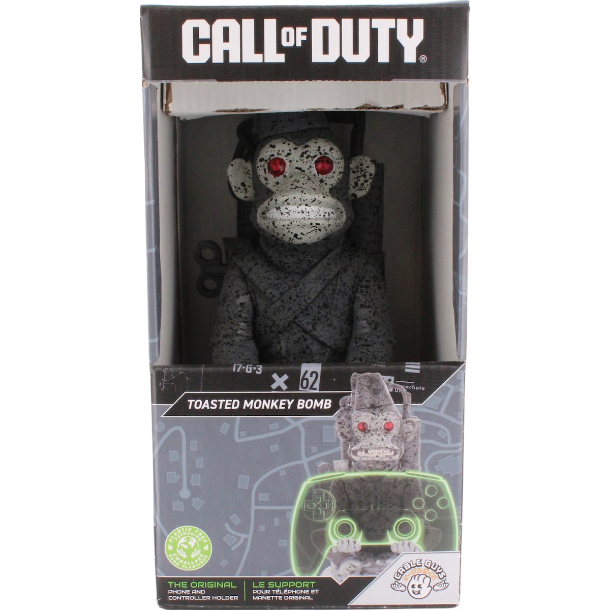 Cable Guys holder for telefon/kontroller figur (Toasted Monkey Bomb)