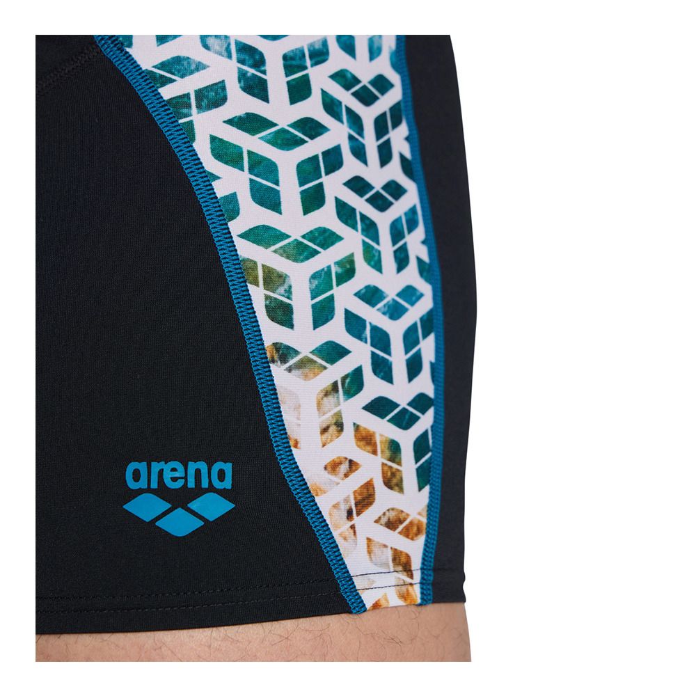 Arena PLANET WATER - Boxer de bain Homme black/white multi