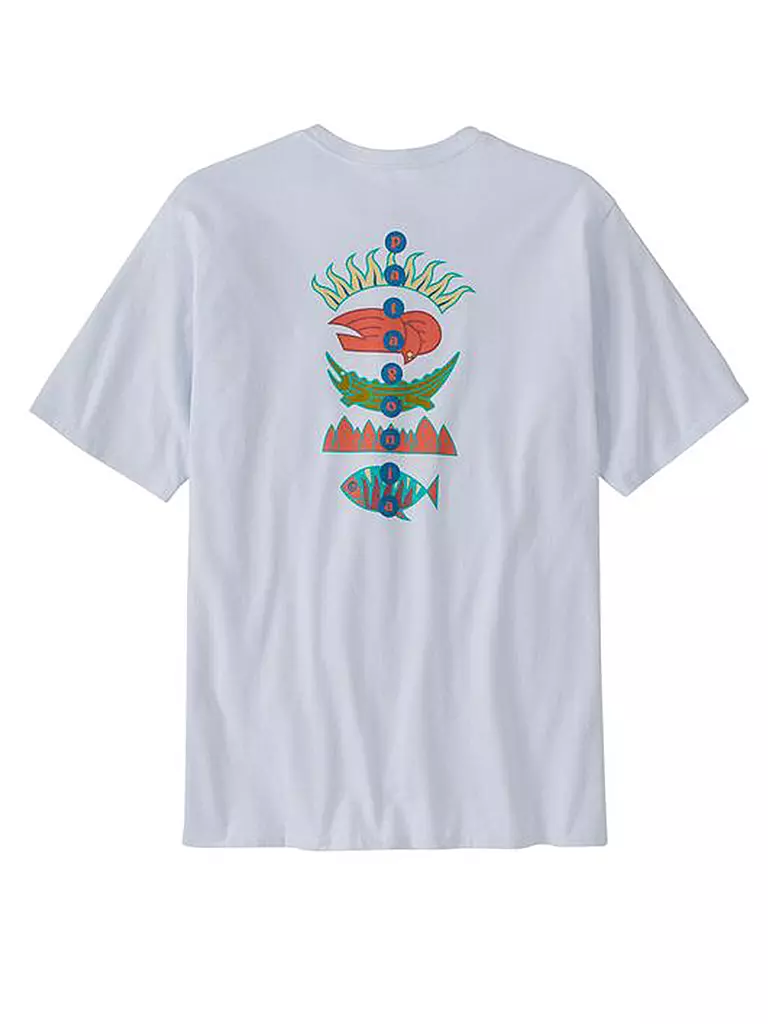 PATAGONIA T-Shirt M'S FITZ ROY  weiss
