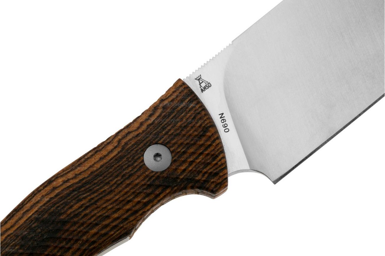 Viper Ranger VT4056BC Böhler N690, Bocote Wood, vaststaand mes