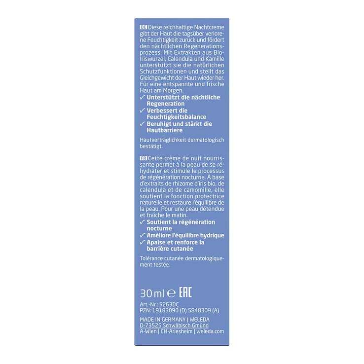 Weleda Iris Nachtpflege, 30 ml