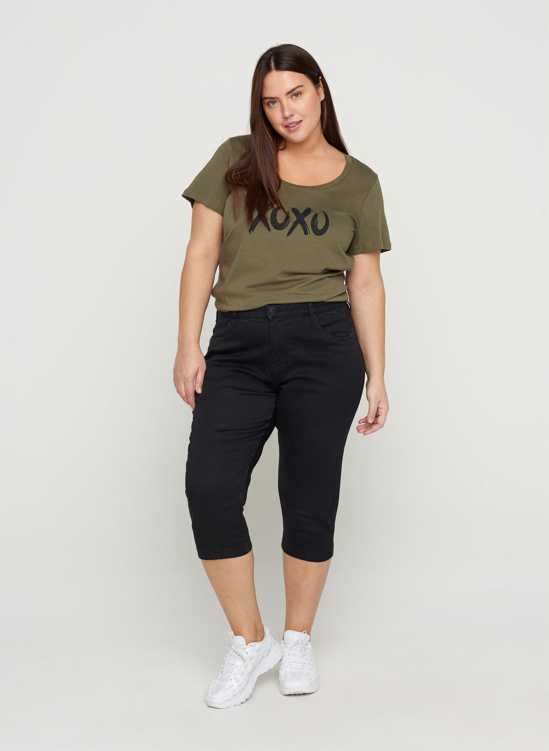 Slim fit Emily capri jeans