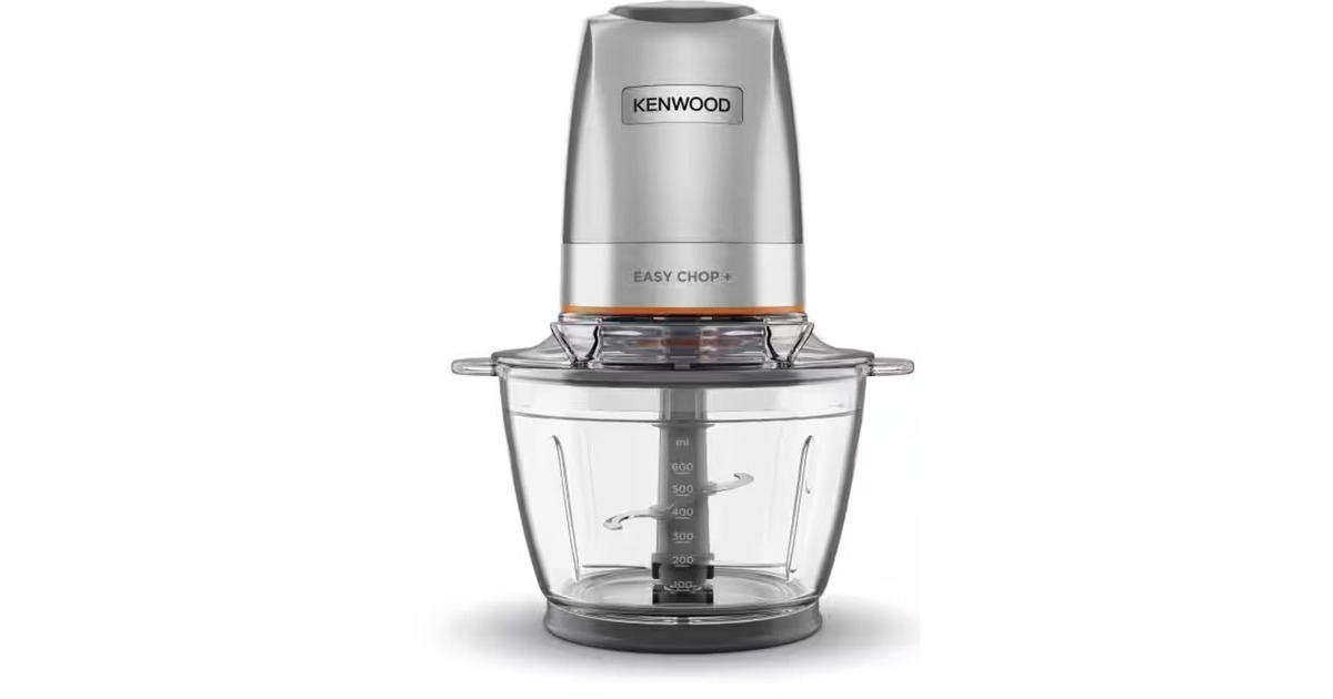 KenwoodEasy Chop+ hakmolen met glazen kom CHP62.400SI  (Zilver)